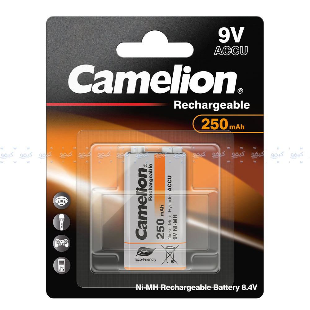 Camelion Ni-MH Rechargeable Battery 9V 250mAh