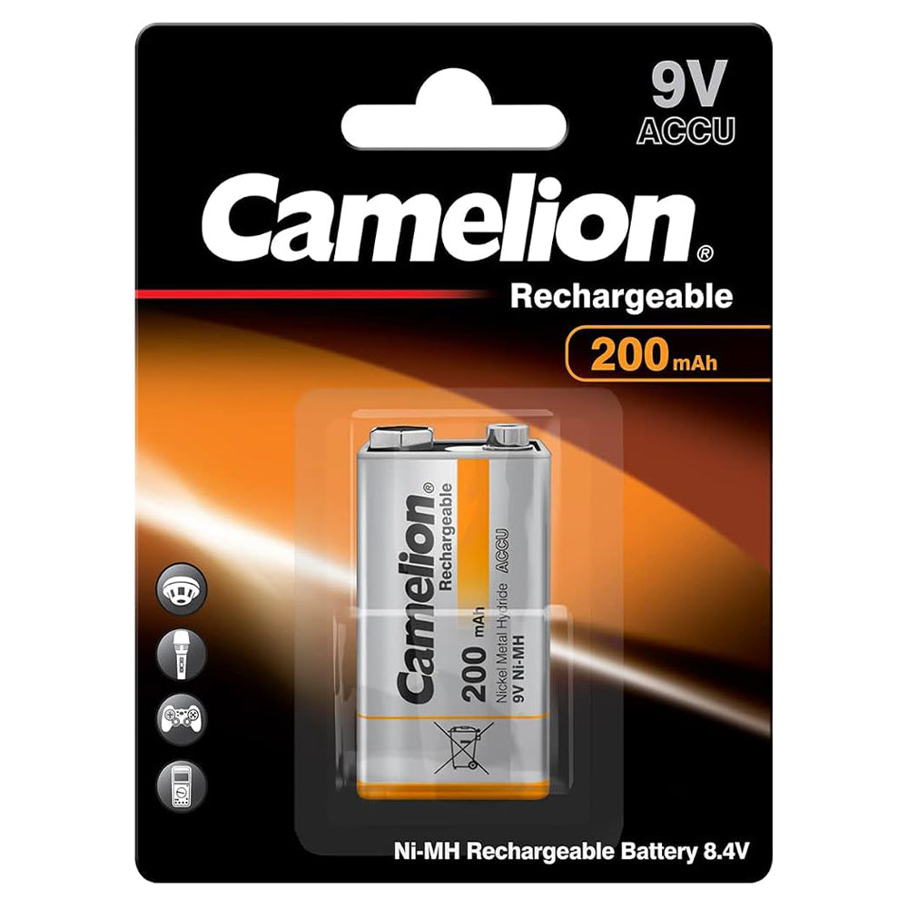Camelion Ni-MH Rechargeable Battery 9V 250mAh