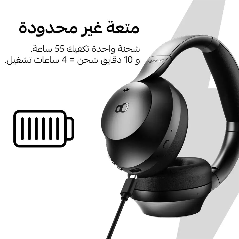 CardoO CGLHDP01B Bluetooth Headphone - Black