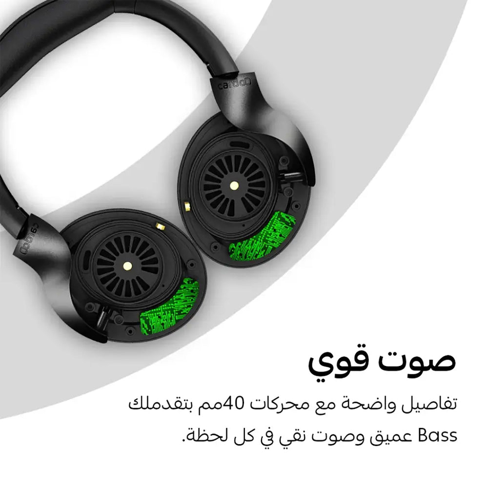 CardoO CGLHDP01B Bluetooth Headphone - Black