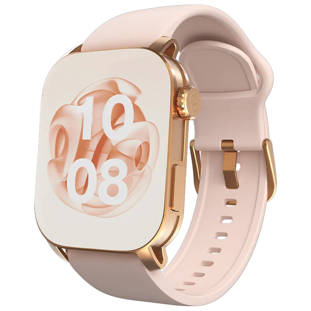 CardoO Watch X Apex CGLWXA04G Smart Watch Gold Zinc Alloy Case With Rose Gold Silicone Strap