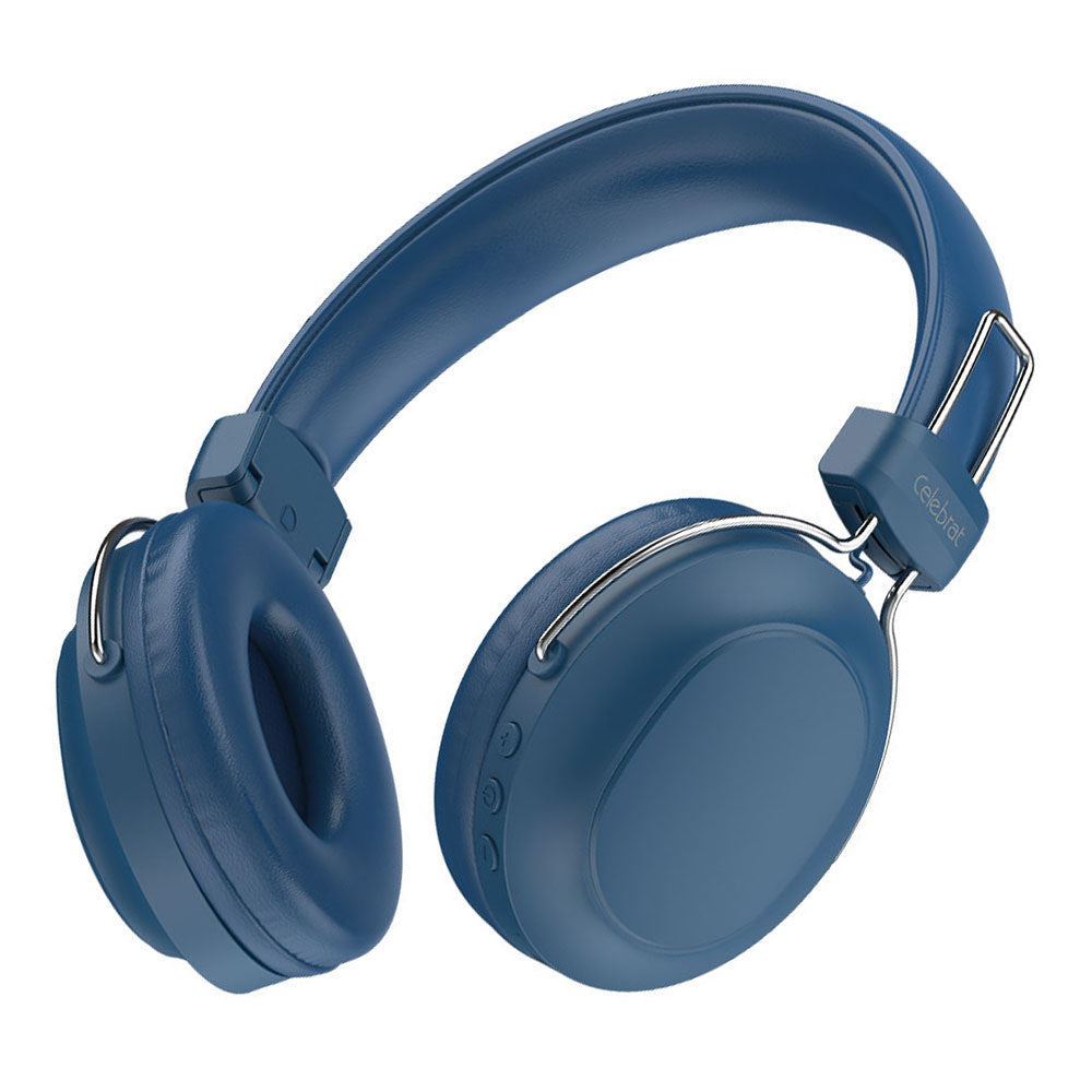 Celebrat A36 Bluetooth Headphone - Blue