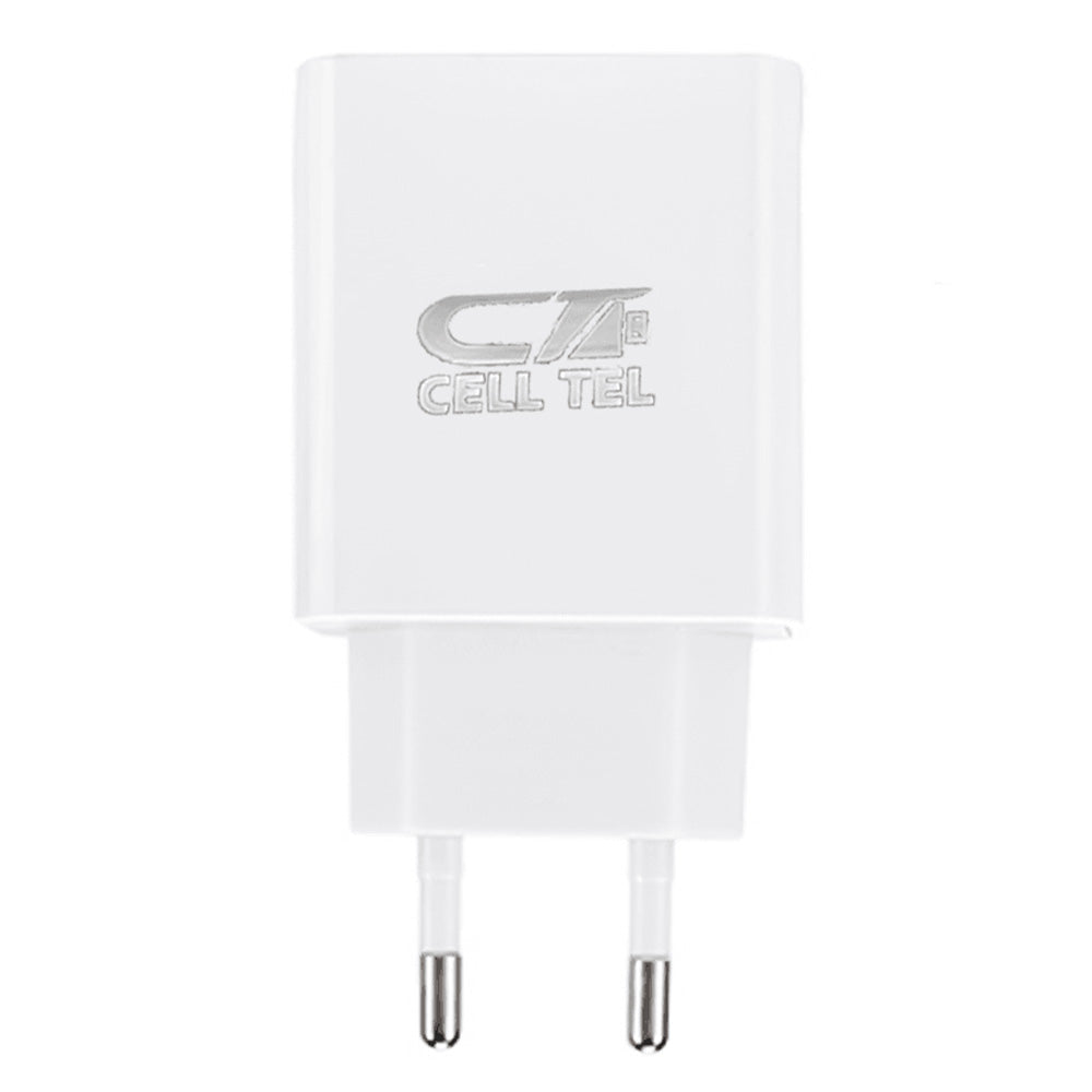 Cell Tel CT-905 Wall Charger Type-C Cable 2.4A Fast Charging