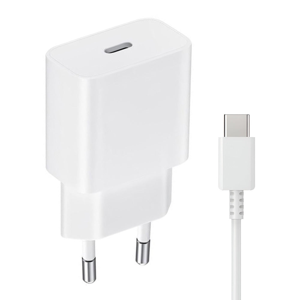 Cell Tel Turbo 2 Wall Charger Type-C + Type-C Cable 3A 25W Fast Charging