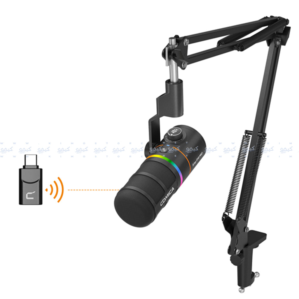 Comica EJoy D10 Pro RGB Wireless Microphone - Black