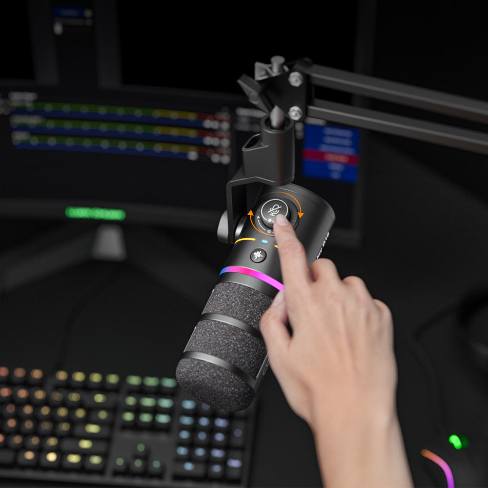 Comica EJoy D10 Pro RGB Wireless Microphone - Black