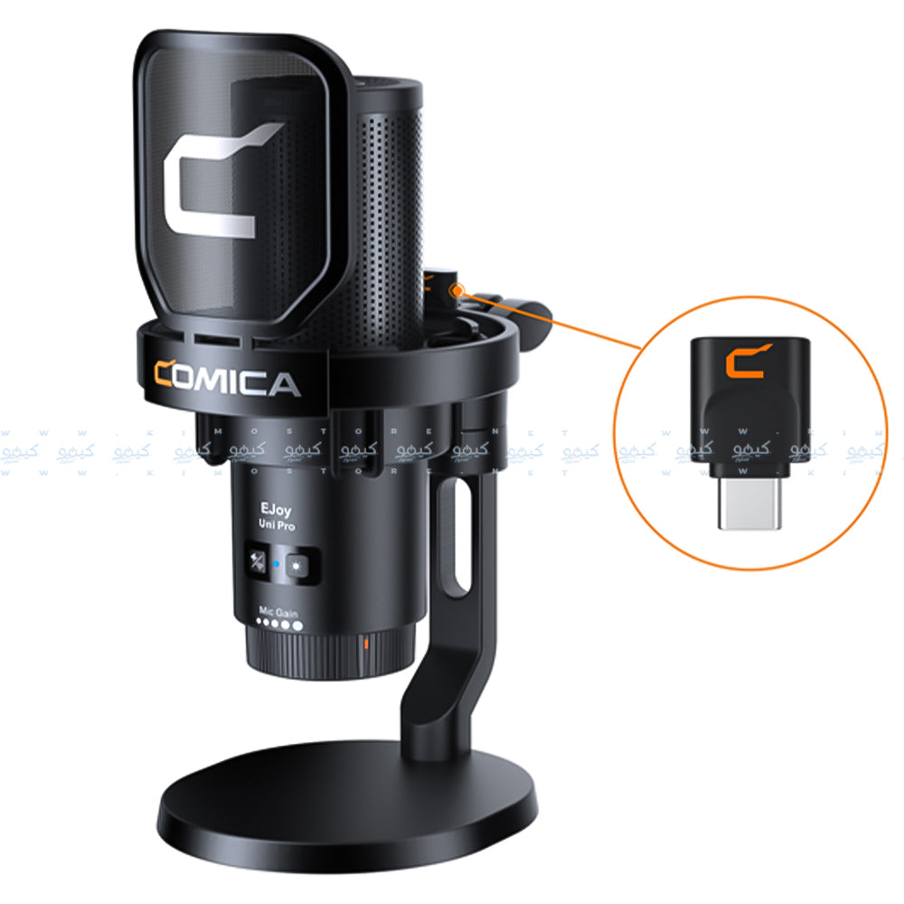 Comica EJoy Uni Pro RGB Wireless Microphone - Black