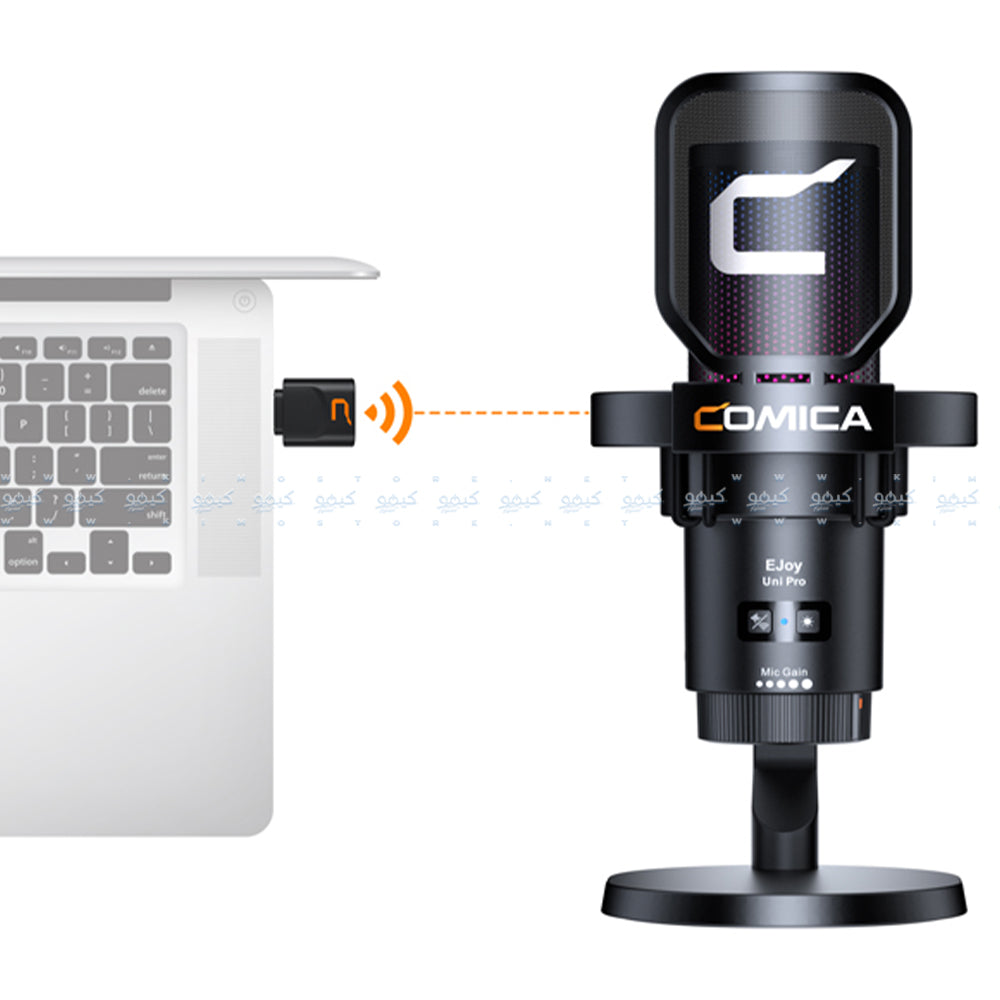 Comica EJoy Uni Pro RGB Wireless Microphone - Black