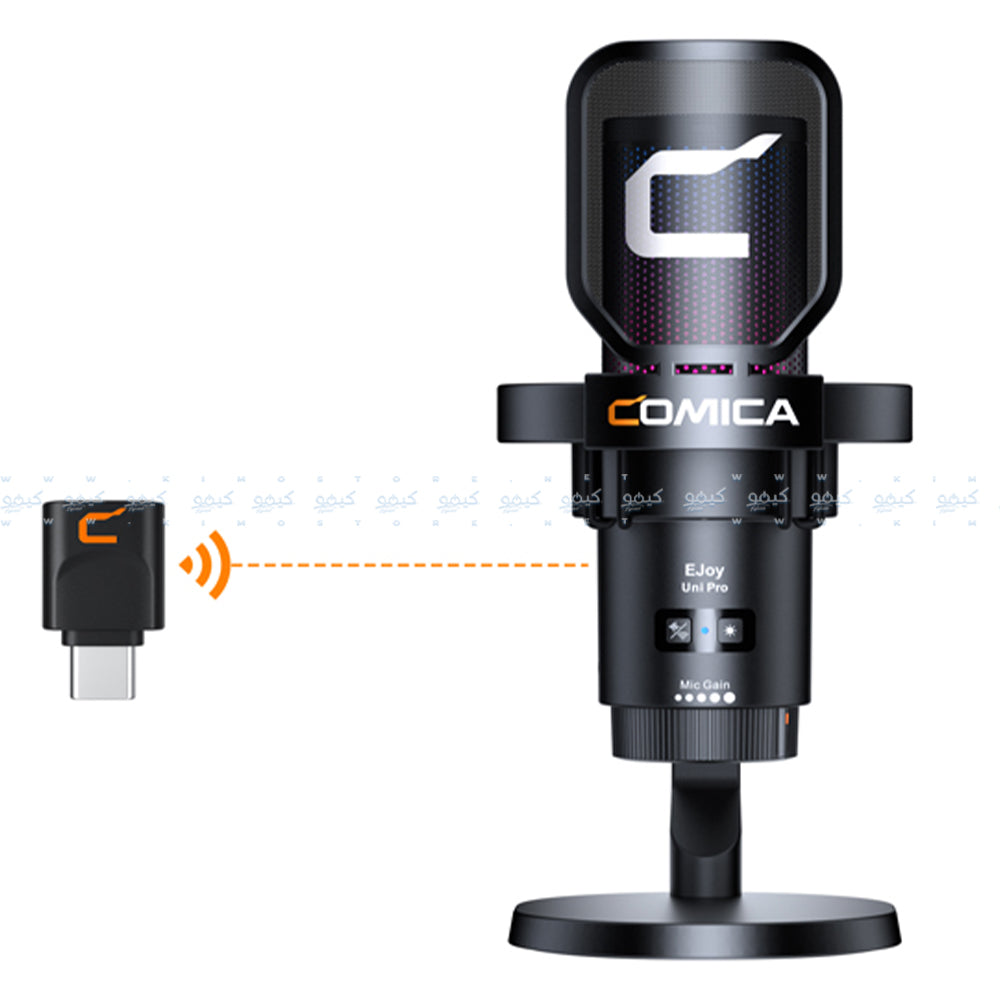 Comica EJoy Uni Pro RGB Wireless Microphone - Black