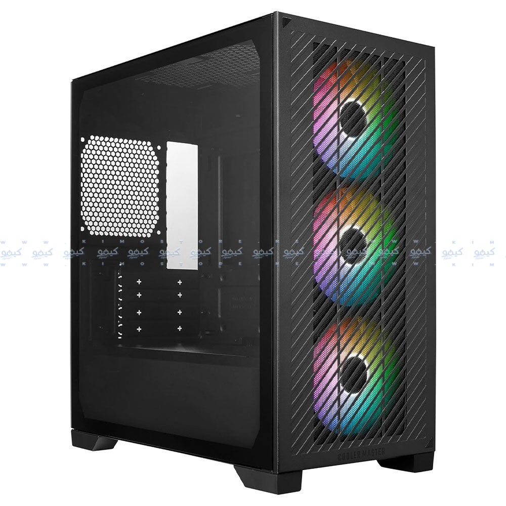 Cooler Master Elite 301 ARGB Gaming Micro Tower Case + Elite NEX PN700 230V Peak Power Supply 700W