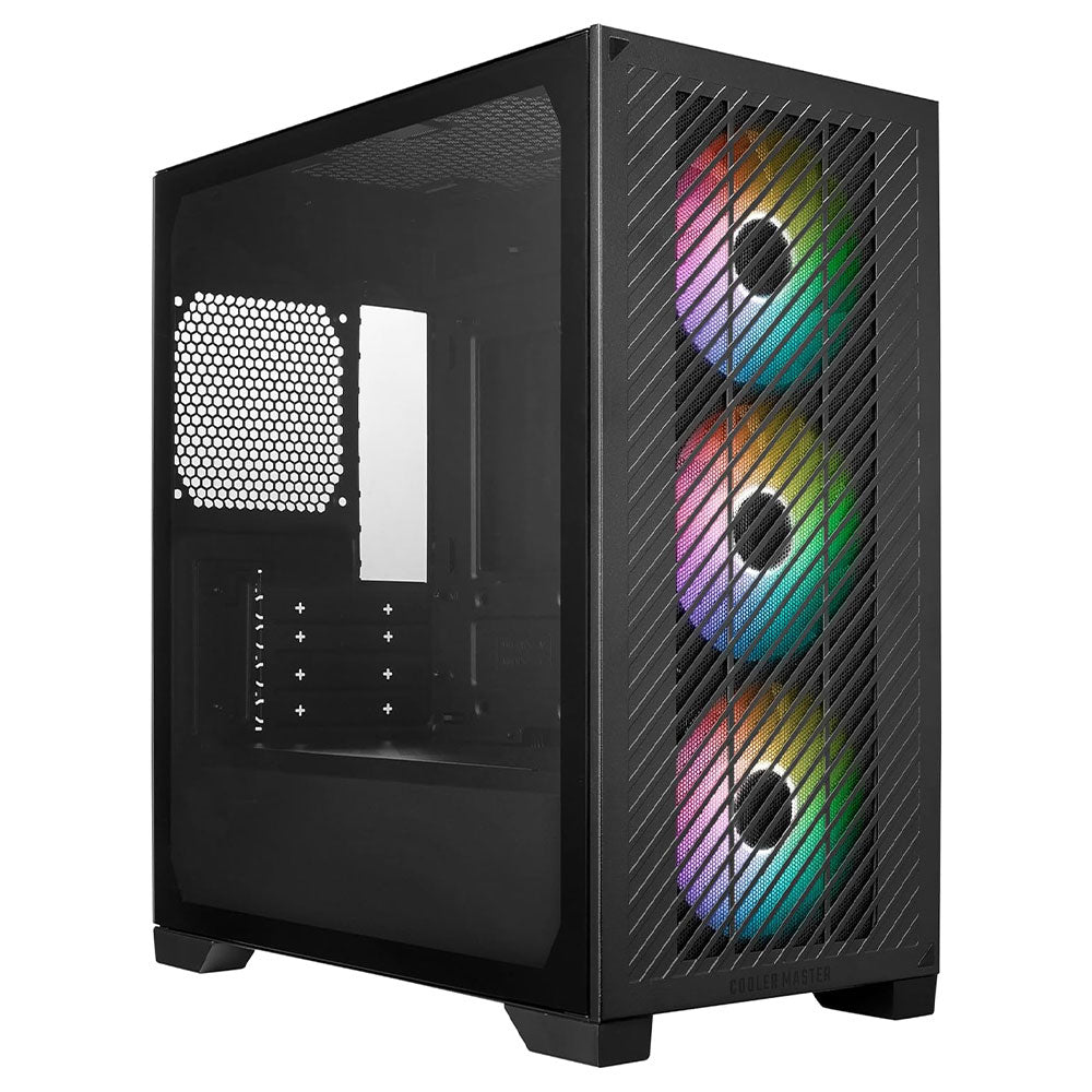 Cooler Master Elite 301 ARGB Mid-Tower Case + Elite NEX PN600 230V Peak 600W Power Supply