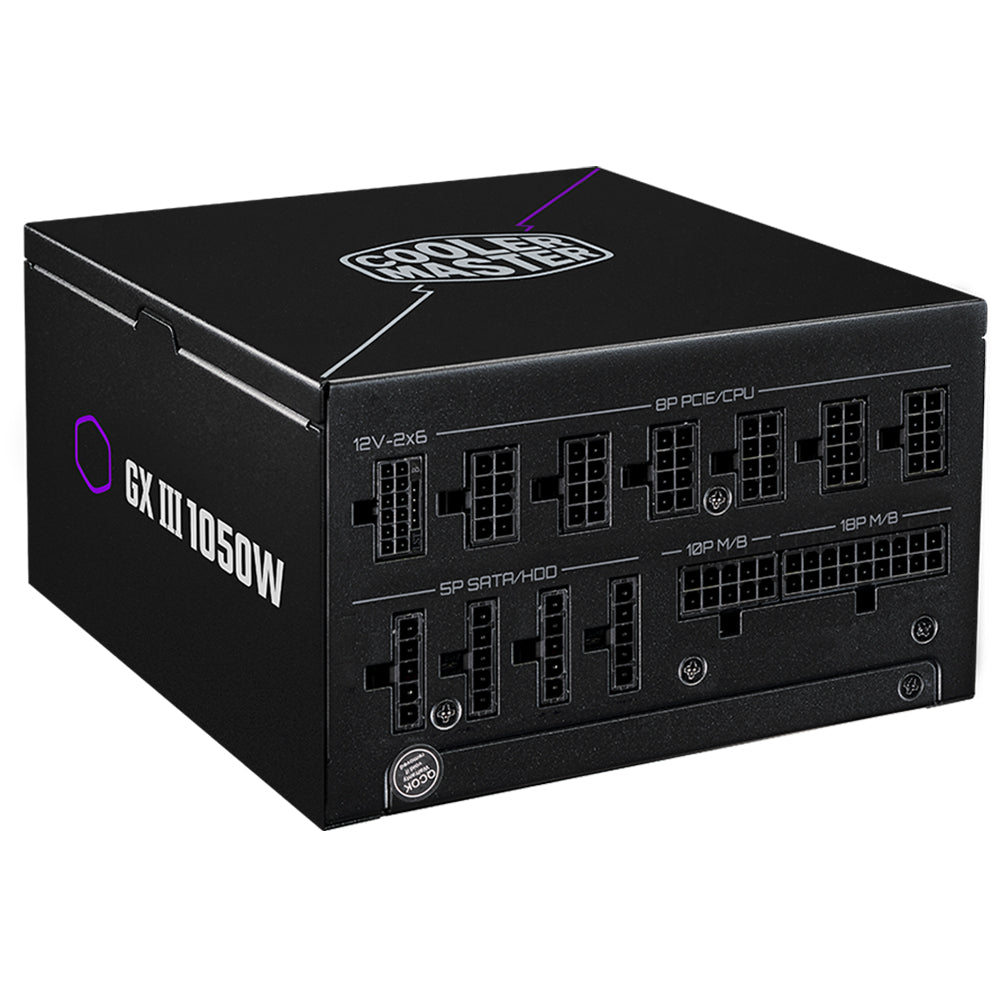 باور سبلاي كولر ماستر 80 بلس ذهبي 1050 وات GX III Gold 1050 Entry Level ATX