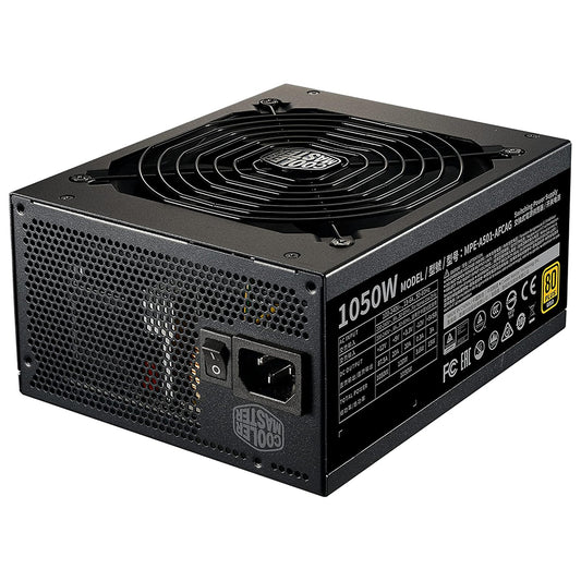 باور سبلاي كولر ماستر 80 بلس ذهبي 1050 وات MWE Gold 1050 V2 Full Modular