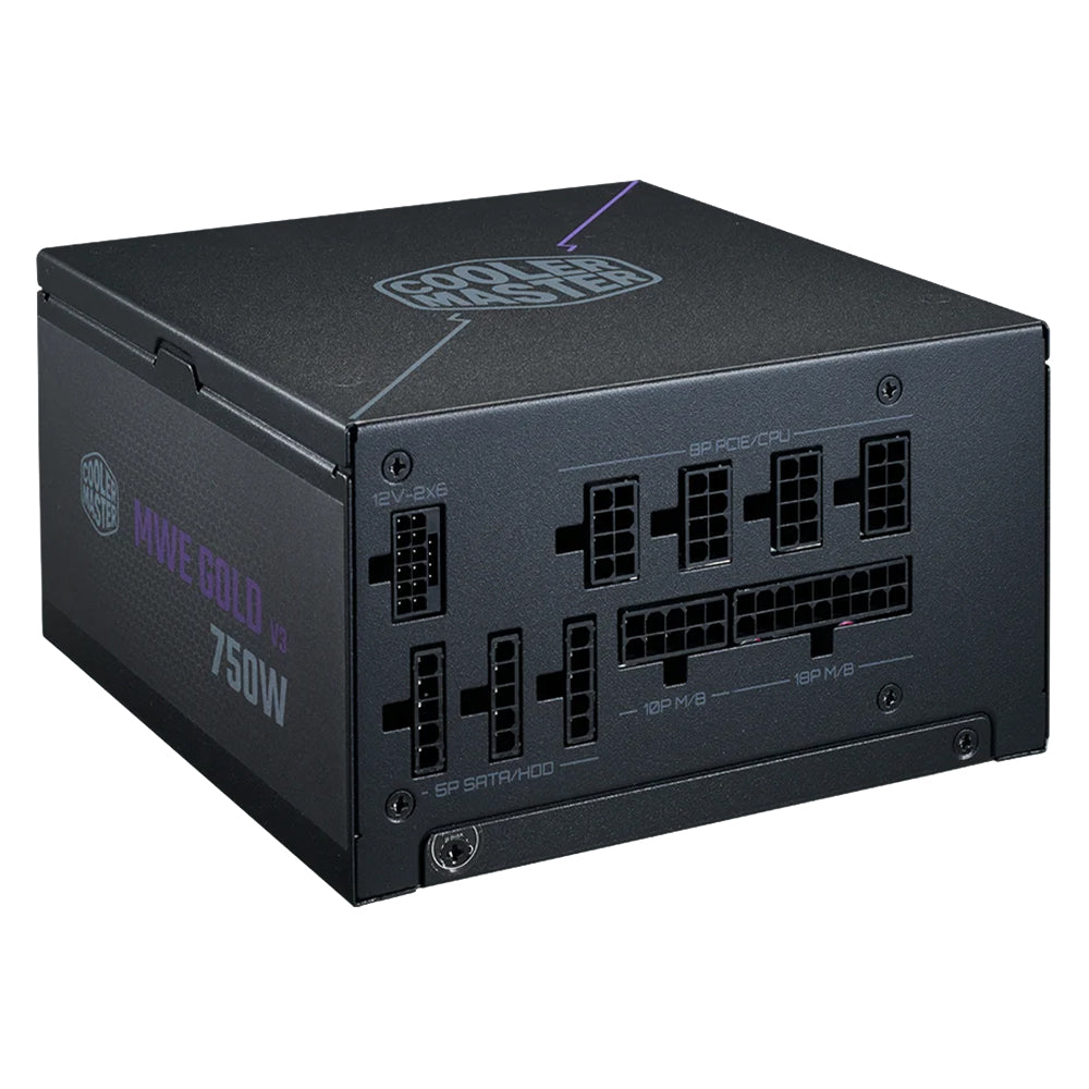 Cooler Master MWE Gold 750 V3 Full Modular 750W 80 PLUS Gold Certified Power Supply