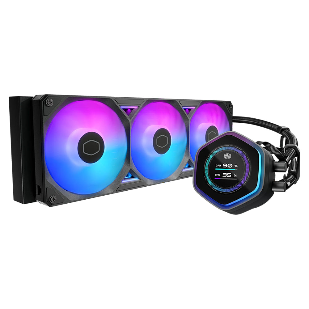 Cooler Master MasterLiquid 360 Atmos II LCD ARGB CPU Liquid Cooler