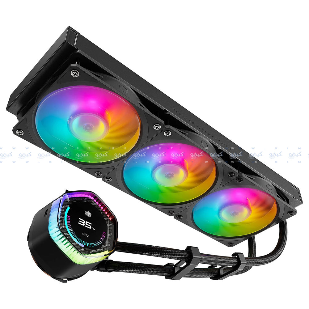 نظام تبريد مائي للبروسيسور كولر ماستر MasterLiquid 360 ION ARGB