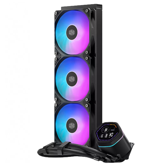 Cooler Master MasterLiquid Core Nex Digital 360 ARGB CPU Liquid Cooler - Black