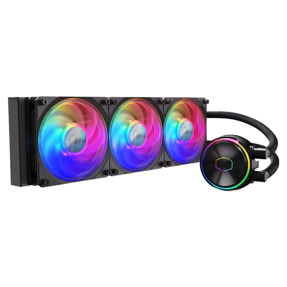 نظام تبريد مائي للبروسيسور كولر ماستر  MasterLiquid PL360 FLUX ARGB - اسود