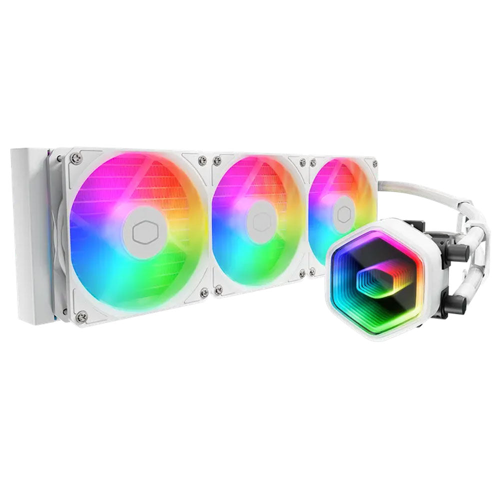 Cooler Master MasterLiquid 360 Core II White ARGB CPU Liquid Cooler
