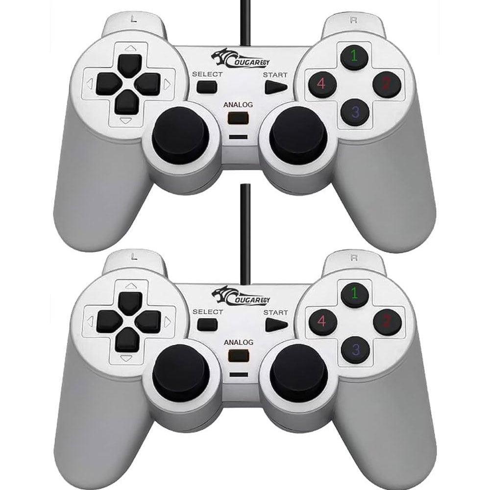 Cougar-Egy USB-2082 Double Wired Gamepad With Analog - Kimo Store