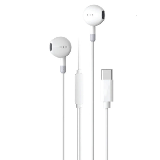 Cougar E9 Type-C Stereo Earphone - White