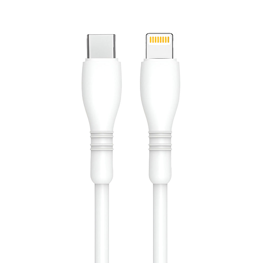 Cougar L3 Type-C To Lightning Cable 30W Fast Charging 1m - White