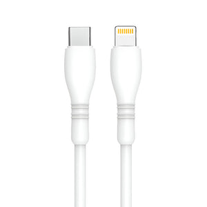 Cougar L3 Type-C To Lightning Cable 30W Fast Charging 1m - White