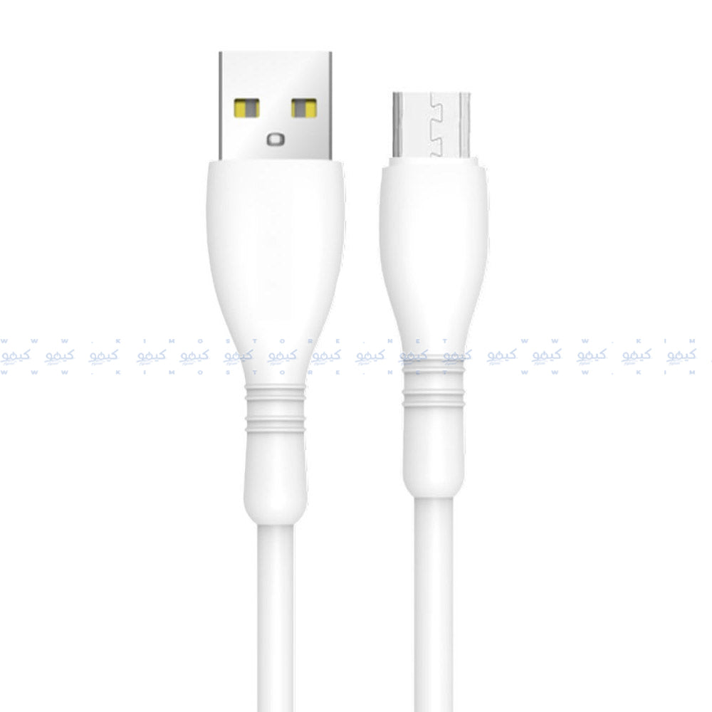Cougar L3 USB To Micro Cable 3.1A Fast Charging 1m - White