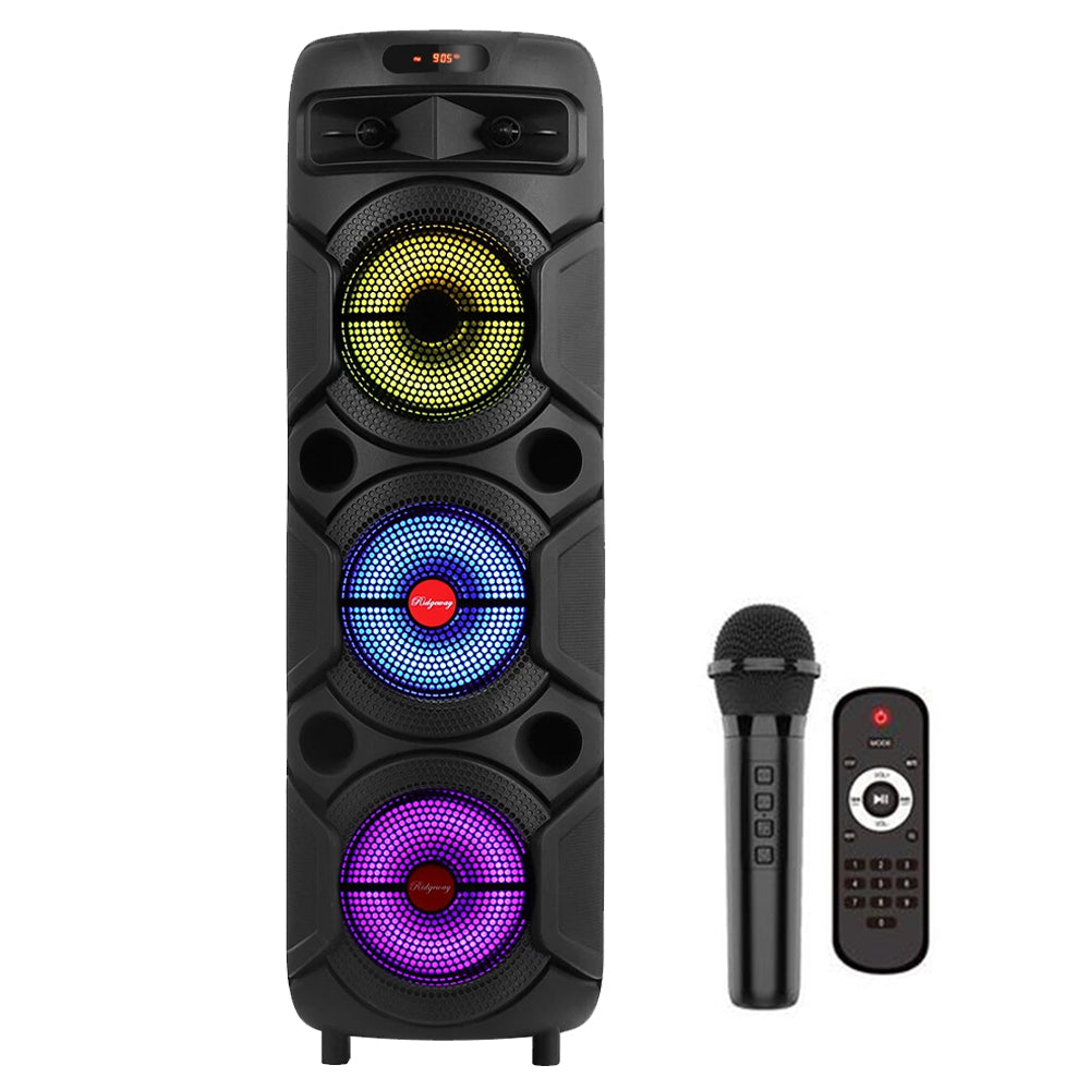 سبيكر متنقل كراش 1.0 RGB مع مايك Plus 8004