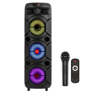 سبيكر متنقل كراش 1.0 RGB مع مايك Plus 8004
