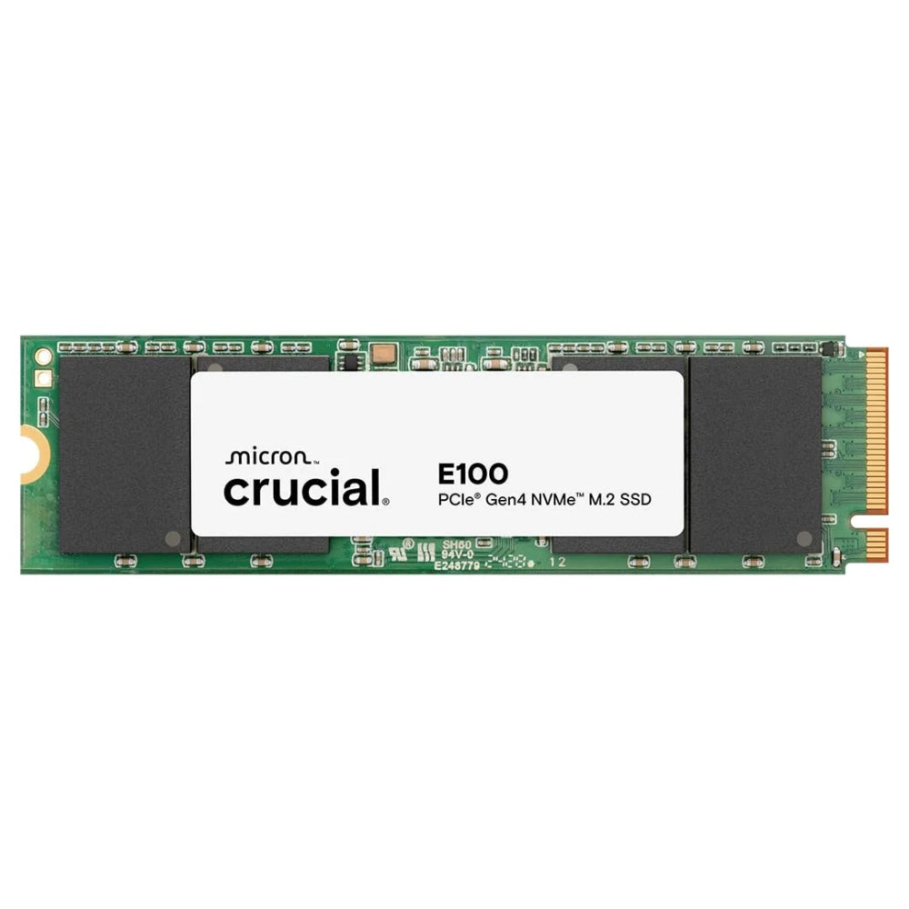 Crucial E100 2TB NVMe PCIe M.2 SSD