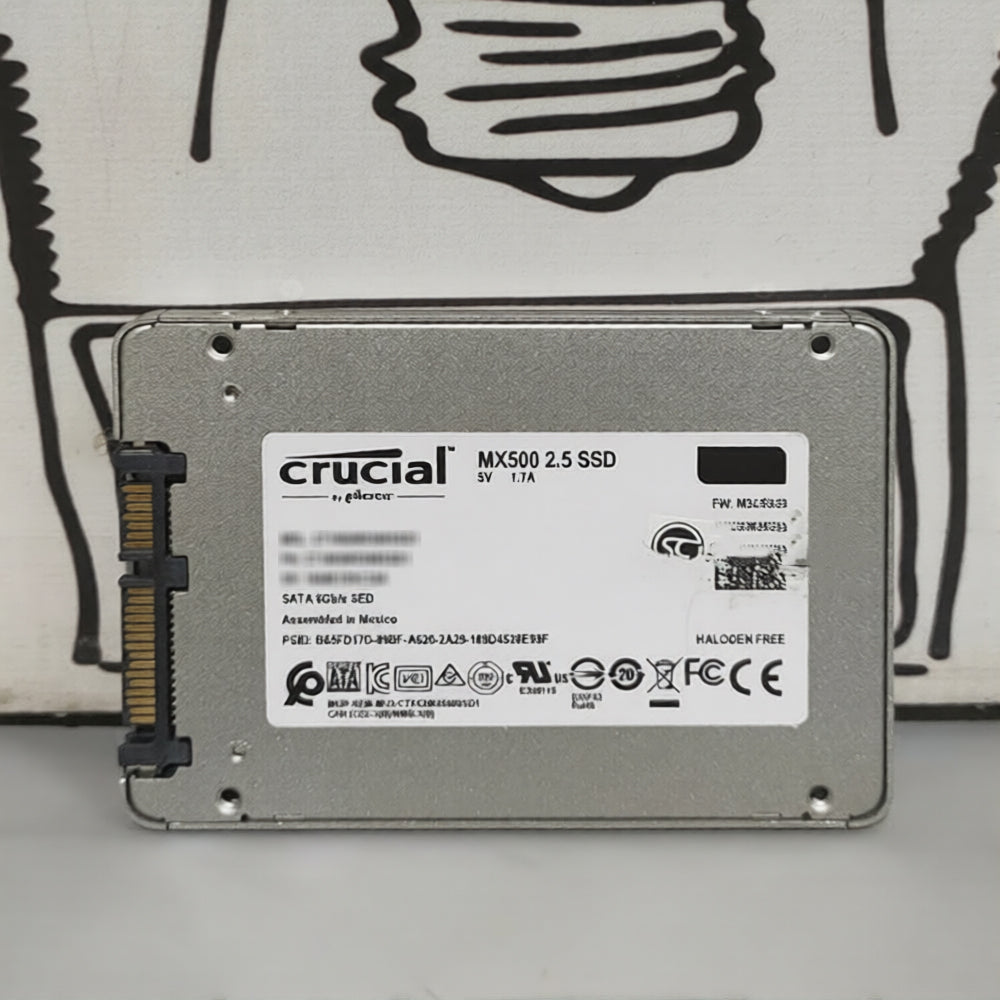 هارد درايف كروشيال 1 تيرابايت ساتا 2.5 بوصه داخلى SSD MX500 3D NAND (استعمال خارج)