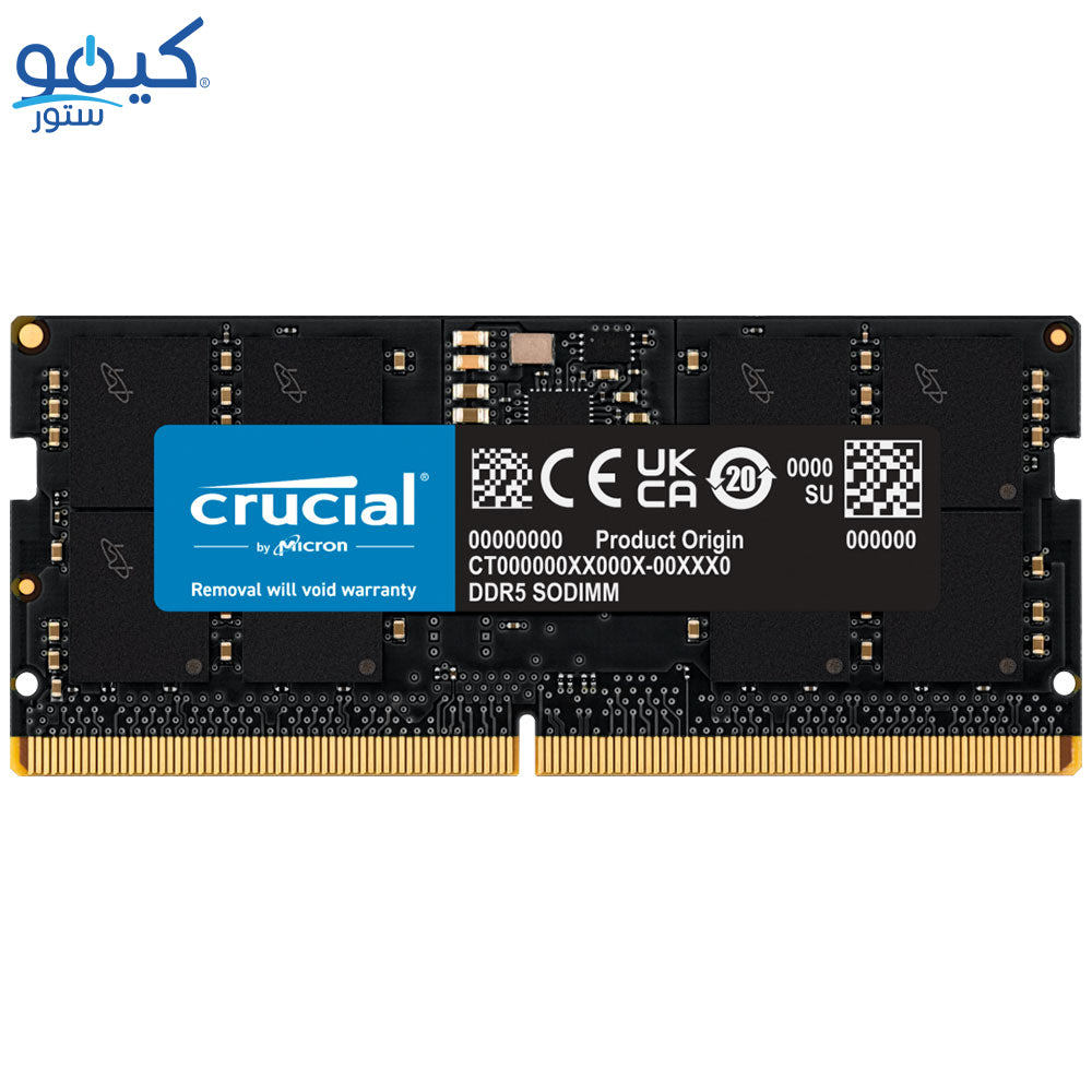 Crucial RAM For Laptop 8GB DDR5 4800MHz