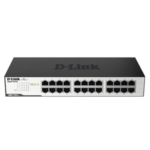 D-Link DGS-F1024 Unmanaged Rackmount Switch 24 Ports 10/100/1000Mbps (Used)