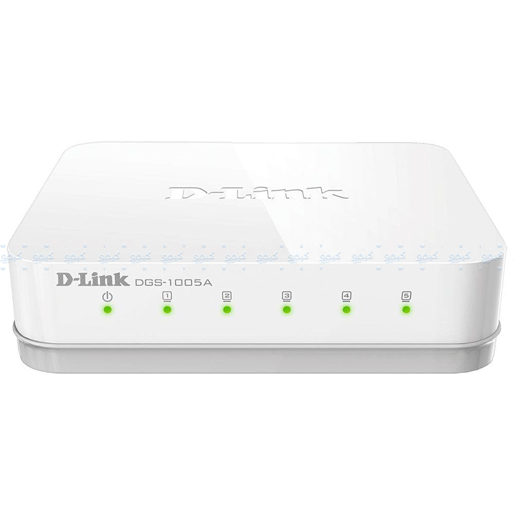 D-Link DGS-1005A Unmanaged Desktop Switch 5 Ports 10/100/1000Mbps