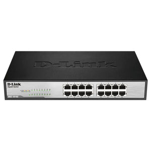 سويتش دي لينك 16 منفذ 10/100/1000 ميجابت في الثانية Unmanaged Rackmount DGS-1016C