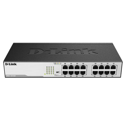 D-Link DGS-1016D Unmanaged Desktop Switch 16 Ports 10/100/1000Mbps