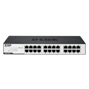 D-Link DGS-F1024 Unmanaged Rackmount Switch 24 Ports 10/100/1000Mbps