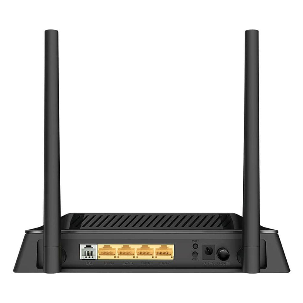راوتر دي لينك 4 منافذ 2 انتينا 300 ميجابايت في ثانية +DSL-224 VDSL2/ADSL2