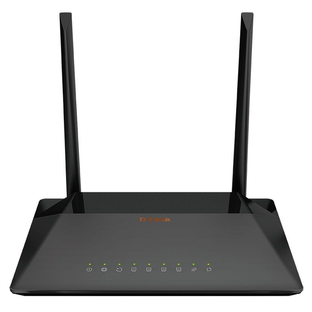 D-Link DSL-224 VDSL2/ADSL2+ Modem Router 4 Ports 2 Antenna 300Mbps