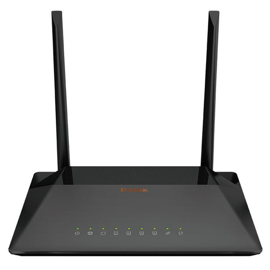 D-Link DSL-224 VDSL2/ADSL2+ Modem Router 4 Ports 2 Antenna 300Mbps