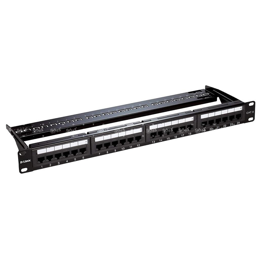 D-Link Loaded Patch Panel Cat6 UTP 24 Port