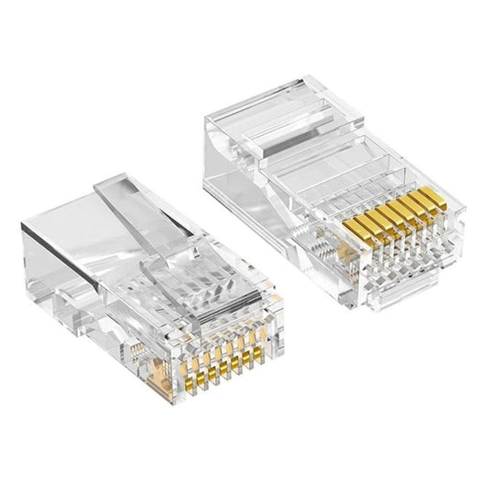 ار جي 45 بلاستيك دي لينك CAT6 UTP (100 قطعة)
