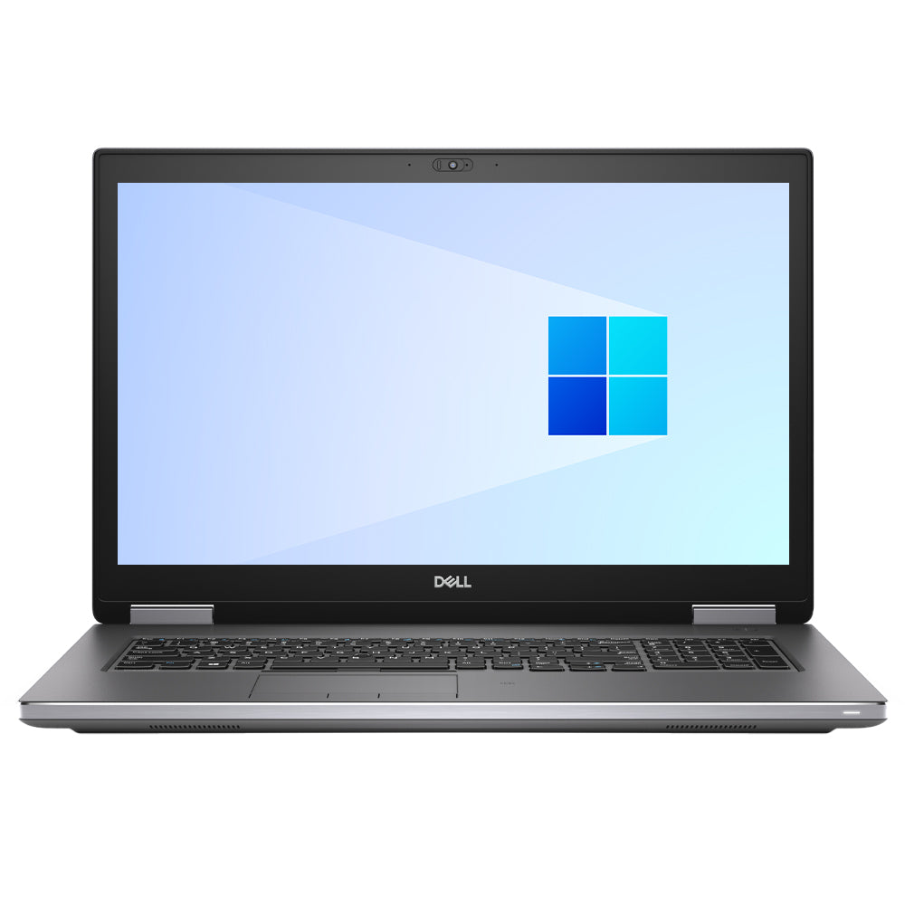 Dell Precision 7740 Workstation Laptop (Intel Core i9-9980HK - 64GB DDR4 - M.2 NVME 1TB - Nvidia Quadro RTX 3000 6GB - 17.3 Inch FHD - Cam) Original Used