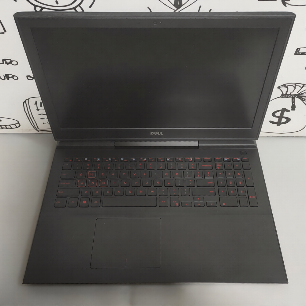 Dell Inspiron 15 7000 Gaming Laptop (Intel Core i7-7700HQ - 16GB DDR4 - SSD 500GB - Nvidia GeForce GTX 1050 TI 4GB - 15.6 Inch 4K - Cam) Original Used