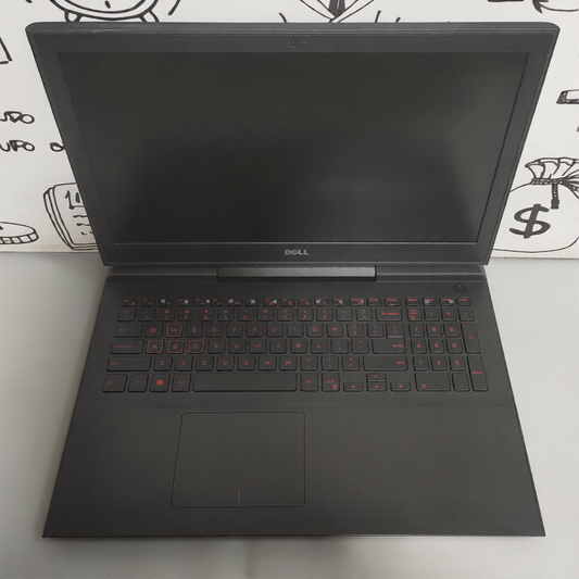 Dell Inspiron 15 7000 Gaming Laptop (Intel Core i7-7700HQ - 16GB DDR4 - SSD 500GB - Nvidia GeForce GTX 1050 TI 4GB - 15.6 Inch 4K - Cam) Original Used
