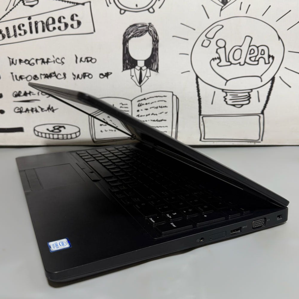 Dell Latitude 5580 Laptop (Intel Core i5-7440HQ - 8GB DDR4 - SSD 256GB - Intel HD Graphics - 15.6 Inch FHD Touchscreen) Original Used