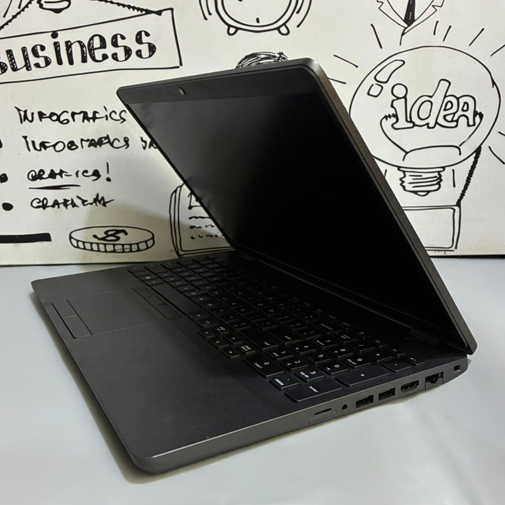 Dell Precision 3540 Mobile Workstation Laptop (Intel Core i5-8365U - 8GB DDR4 - M.2 256GB - Intel UHD Graphics - 15.6 Inch FHD - Cam) Original Used