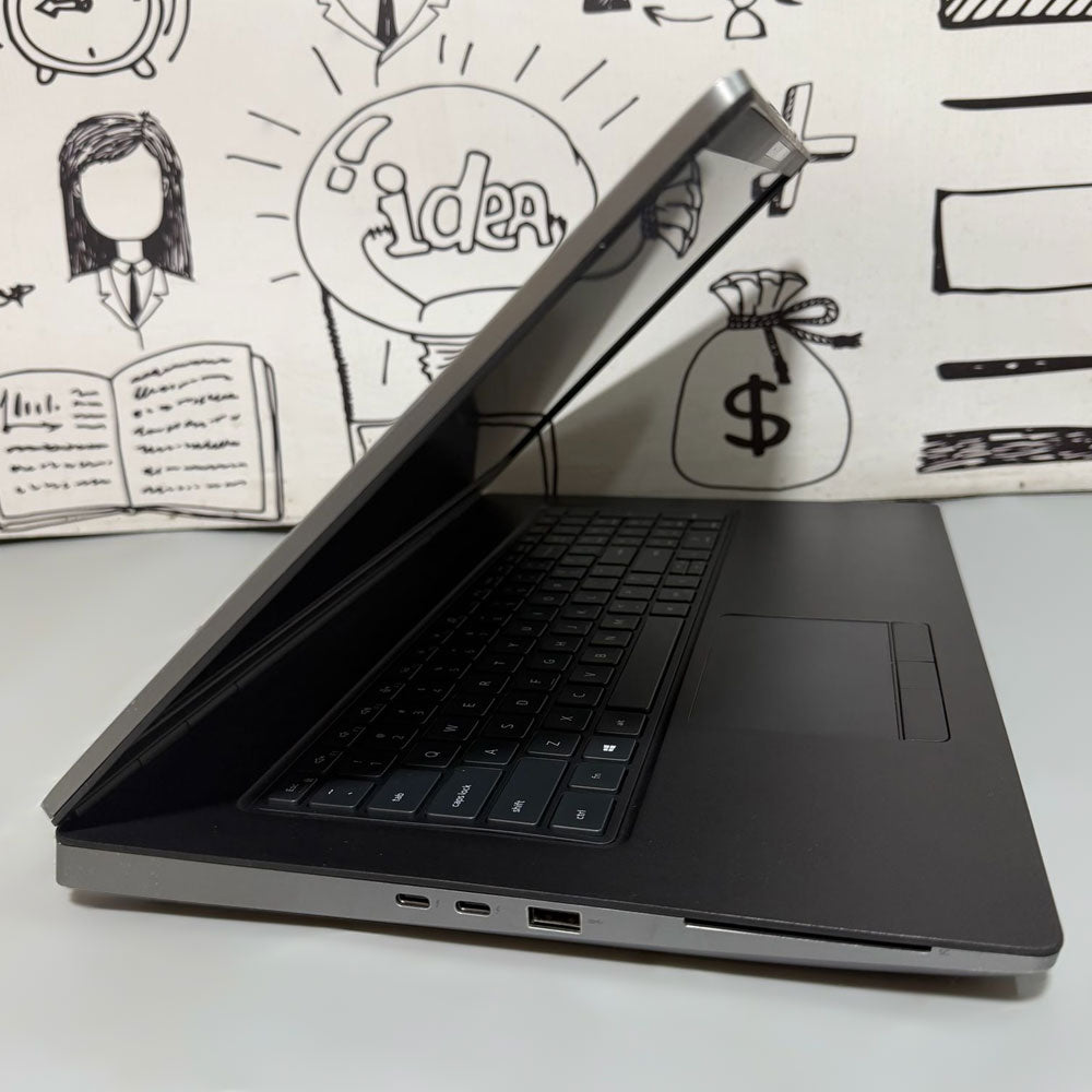 لاب توب ديل Precision 7760 موبايل ورك ستيشن (انتل كور i7-11850H - رام 16 جيجابايت DDR4 - هارد 512 جيجابايت M.2 - نفيديا كوادرو 8 جيجابايت RTX A4000 - شاشة 17.3 بوصة FHD - كاميرا) استعمال خارج