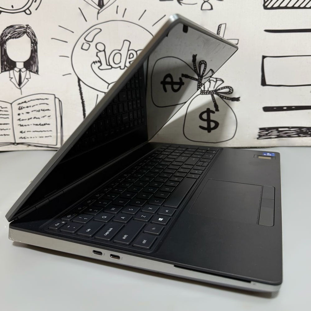 لاب توب ديل Precision 7560 موبايل ورك ستيشن (انتل كور i7-11850H - رام 16 جيجابايت DDR4 - هارد 512 جيجابايت M.2 - نفيديا 8 جيجابايت Quadro RTX A4000 - شاشة 15.6 بوصة FHD تاتش سكرين - كاميرا) استعمال خارج